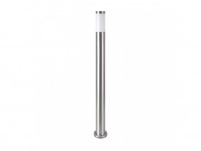 LED-Gartenlampe 1XE27 110cm ,  IP44 Satin-Nickel