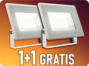 30W LED Flutlicht/Scheinwerfer, 2510lm, weiß, 1+1 gratis!