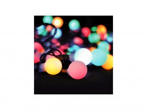 Solight LED 2in1 Outdoor Weihnachtskette, Fernbedienung, 100LED, RGB+W, 10m+5m, 8 Funktionen, IP44 [1V08-RGB]