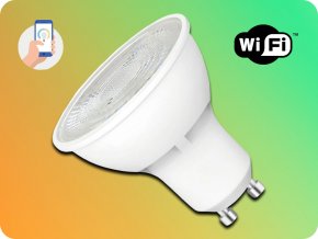 SPECTRUM SMART GU10 LED GLÜHBIRNE 4,5W 450LM 50° RGBW + CCT + DIM [WOJ+16823]