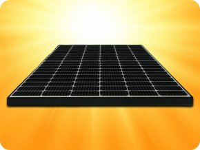 410 W MONO-Solarpanel, schwarzer Rahmen, 1722 x 1134 x 35 mm