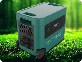 V-TAC Tragbare Ladestation 2016Wh, 2000W, 25kg