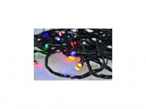 Solight LED-Weihnachtskette, 500 LEDs, 50m, 5m Versorgung, 8 Funktionen, Timer, IP44, mehrfarbig [1V05-M]