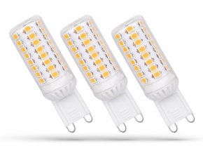 Spectrum LED-Lampe G9, dimmbar, 4W, 410LM, 3000K, 3er-Pack [WOJ+14484_4W]