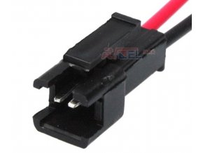 2PIN Stecker JST-SM 15cm, Stifte, [67066]