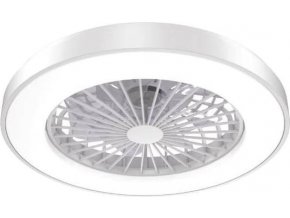 22W Deckenventilator mit LED-Licht 36W, mit Fernbedienung, CCT, 6 Geschwindigkeiten, weiß [FANOKWH10G]