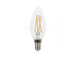 5714 led gluhbirne samsung chip filament 4w e14 kerze klar abdeckung 2700k