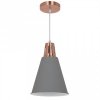 1169 moderne hangelampe rot kupfer sund grau 220