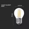 LED Glühbirne - 4W Filament E14 G45