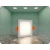 8W LED Trimless Panel Einbauleuchte - Quadratisch