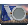 18W LED Panel Einbauleuchte Glas - Rund (Lichtfarbe Neutralweiß)