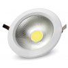 10W LED COB Einbauleuchte Reflektor  Gehäuse - (Lichtfarbe Warmweiß)