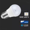 LED Glühbirne - SAMSUNG CHIP 4.5W, 470lm, E27, G45