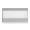 9W LED Wandleuchte, UP & DOWN, grau, IP65