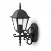 Gartenfassade Lampe 1xE27, schwarz und , IP44 (Farba weiß)