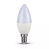 LED Glühbirne - SAMSUNG CHIP 7W E14 Kunststoff Kerze