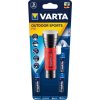 19910 varta led outdoor sports taschenlampe 3xaaa 5w zwei modi rot