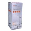 20399 6 solight led tischlampe 7w 400lm dimmbar farbanderung silberne farbe