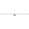 20735 2 solight led badezimmerleuchte uber dem spiegel 12w 900lm 4000k ip44 60cm silber