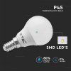 E14 LED-Lampe 4W, 320lm, P45, Packung mit 10 Stück! (Lichtfarbe Neutralweiß 4000K)