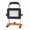 Solight LED Flutlicht/Scheinwerfer, tragbar, wiederaufladbar, 20W, 1600lm, orange-schwarz [WM-20W-DE]