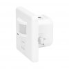 Einbau-PIR-Sensor, max. 1200 W, Reichweite 9 m, einstellbar, IP20 [OR-CR-205]