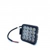 LED-Arbeitsleuchte mit Schalter, quadratisch, 16xLED, IP 6K9K [L0161]