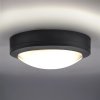 Solight LED-Außenbeleuchtung rund, grau,13W, 910lm, 4000K, IP54 [WO746]