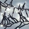 Solight LED Outdoor Weihnachtskette mit Fernbedienung, Cluster, 5m, 576 LEDs, 8 Funktionen, Timer, IP44, kaltweiß [1V11-W]