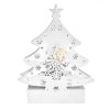 Solight LED Weihnachtsbaum aus Metall, 2xAA [1V218]