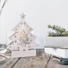 Solight LED Weihnachtsbaum aus Metall, 2xAA [1V218]