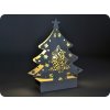 Solight LED Weihnachtsbaum aus Metall, 2xAA [1V218]