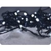 Solight LED Outdoor Weihnachtskette, 100 LED, 10m, 3m Versorgung, 8 Funktionen, Timer, IP44, kaltweiß