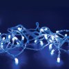 LED äußere Weihnachtskette, 300 LED, 14.95m, 3m Zuleitung, 8 Funktionen, IP44, transluzentes Kabel, blau [X08300622]