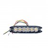 LED Warnlicht 6xLED, schmal, 20W, 3 Modi, 12/24V [LW0038-2]