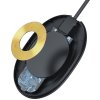 Baseus Jelly kabelloses Ladegerät 15W+USB-C-Kabel, schwarz [023062]