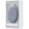 Baseus Jelly kabelloses Ladegerät 15W+USB-C-Kabel, schwarz [023062]