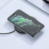 Baseus Jelly kabelloses Ladegerät 15W+USB-C-Kabel, schwarz [023062]