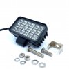 LED-Arbeitsscheinwerfer mit Schalter, 27W, 2008LM, 18xLED, 12/24V, IP67 [L0169]
