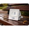 10W LED Sensor Fluter/Scheinwerfer mit PIR-Sensor 10W, 735lm, Samsung Chip, 100°, IP65, weiß