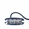 LED Warnleuchte 3xLED, schlank, 12/24V [LW0036-2]