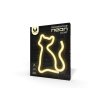 Forever Light Neon LED Dekoration - KATZE, warmweiß, 3xAA/USB [RTV100209]