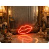 Forever Light Neon LED Dekoration - rote Lippen, 3xAA/USB [RTV100207]
