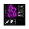 Forever Light Neon LED Dekoration - KATZE PINK, 3xAA/USB [RTV100210]