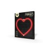 Forever Light Neon LED Dekoration - Herz rot, 3xAA/USB
