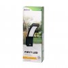 Gartenlampe PYRIT mit PIR-Sensor, 10W, 800LM, 4000K, IP54, grau [AD-OP-6109GLPMR4]