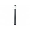 LED-Gartenlampe 1XE27 110cm ,  IP44 , dunkelgrau