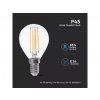 Retro LED Lampe  E14, P45 6W, 800lm (130lm/W), 300°