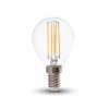 Retro LED Lampe  E14, P45 6W, 800lm (130lm/W), 300°