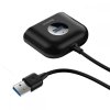 Baseus HUB USB 3.0 auf 1xUSB 3.0 + 3xUSB 2.0., 1m, schwarz